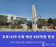 화성시, 코로나19 극복 예산 416억원 긴급 편성