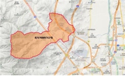 경기도, 성남시 상적동 임야 토지거래허가구역 재지정