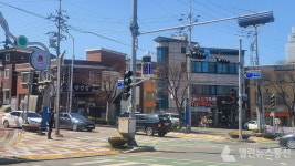 안성시, 대천동성당 사거리 등 5곳에 미세먼지 신호등 설치