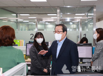 조광한 남양주시장, 업무 재개 즉시 보건소 찾아 직원 격려와 방역 체계 점검