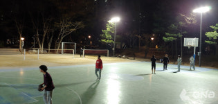 양천구, 양천공원 광장 및 농구장 등 체육시설에 LED 조명 설치