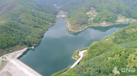 봉화군 물야저수지, 자연 속 트레킹 로드 조성 박차