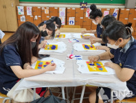 남양주 금곡중학교 학생자치회, 티셔츠 만들어 캄보디아 어린이들에게 기부