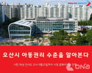 오산시, 9월15일까지 아동권리 인식도 조사 나서