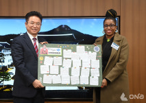 영남대 박정희새마을대학원 외국인 유학생 경북도에 감사 전해