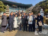 안양시 민원옴부즈만위, 기부 의사 비산동 만장사 사찰 부지 현장방문