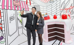 [포토] 현대백화점 목동점 푸룻푸룻프렌즈와 핑크닉 아트 전시 진행