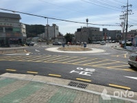 울진군, 후포터미널 앞 회전교차로 설치로 교통흐름 원활