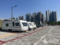 오산시, 내삼미동 삼미공영주차장 캠핑카·카라반 전용 주차구획 본격 운영