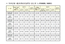 인천공항-서울 구간 심야 공항버스 확대 운행