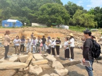 창원 봉림사지 발굴조사 현장공개...구산선문 중 하나