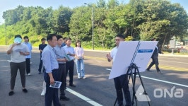 정장선 평택시장, 시도19호선 도로확포장 완공 현장평가회 가져