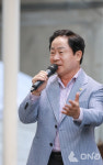 주광덕 남양주시장, 퇴계원읍 주민자치위 해피플러스 광장 문화공연 참석