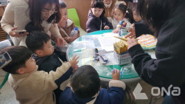 무안군 소화어린이집, 고사리 손 친환경 지킴이 톡! 톡!