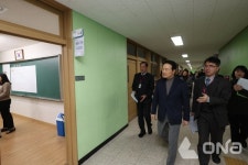 임태희 교육감, 파주 동패초 찾아 늘봄학교 운영 상황 점검