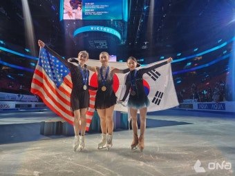 2024 ISU 피겨 세계선수권대회 여자싱글 김채연 동메달 획득