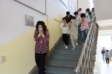 청통초, 영천소방서와 합동소방훈련 실시