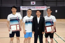 수원시의회 김기정 의장, 현충일 휴일 하루종일 건강한 시민체육 응원했다