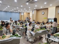 평택시 송탄보건소, 16~32주 임산부 힐링 원예 태교 햇박스 꽃꽂이 교실