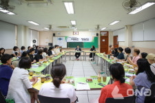 주광덕 남양주시장, 송라중 교육공동체와 소통 정담회..민선8기 38번째 교육 현장 방문