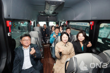 용인시의회, 관광형 수요 응답형 교통수단 DRT 타바용 시승