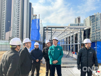 정명근 화성시장, 동탄2 여울공원 지하주차장 준공전 현장 점검