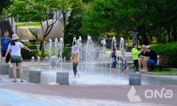 용인농촌테마파크 내 바닥분수 28일부터 운영