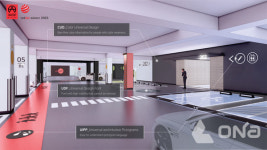 현대건설의 지하주차장 웨이파인딩 시스템 히어 앤 썸웨어, 2025 레드닷 디자인 어워드 수상