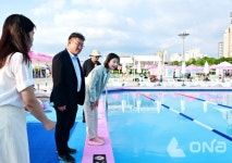서울시의회 박상혁 교육위원장, 잠원한강공원 야외수영장 방문해 현장 안전 점검 실시
