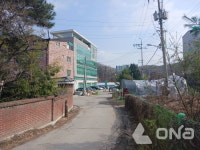 용인시 수지구 고기초 인근 차량교행 불편구간 우선 정비 밝혀