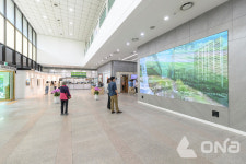 양천구, 구청 1층 열린 문화 공간으로 새단장…회화 전시부터 미디어아트까지