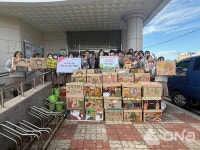 목포혜인여자중학교, 취약계층을 위한 생필품 꾸러미 전달
