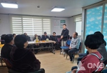 남양주시, 설 명절 맞아 금곡동서 경로당 순회 방문