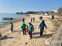 무안군 운남면, 영해공원 일대 환경정화 활동 실시
