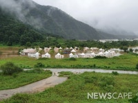 최춘식 의원, 포천 관인면 중리 낚시터 실종자 수색현장 방문