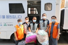 동두천시자원봉사센터, (주)무궁화와 이동세탁차량 운영