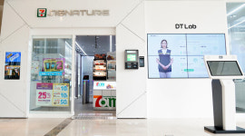 미래형 편의점…세븐일레븐, 디지털 DT랩 스토어 오픈