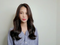수원아주대미용실 와이하우스헤어룸 혜주부원장, 볼륨감 있는 와이펌 제안