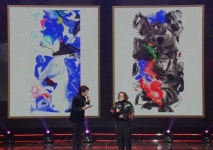 SUPER KPA서 작품 공개, 후랭키 화백 K POP과 K ART 하나 되는 자리 영광