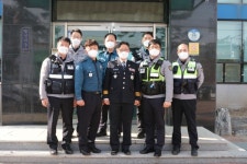 안문기 상주경찰서장 치안현장 방문