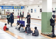 계룡시청 펜싱팀과 함께하는 펜싱교실 성료