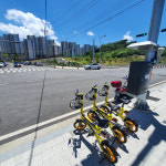 공유 전기자전거 브랜드 백원바이크 쓩, 경남사천1호점 오픈