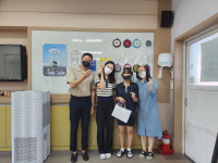 포항남부경찰서, 사회적 약자 가정 태풍피해 위문품 전달