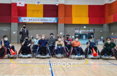 제 42회 전국 장애인 체육대회 전라북도 장애인 럭비팀 선수단 결단식