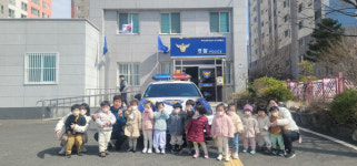 안동경찰서 용상파출소, 어린이집 원생 교통안전교육 체험