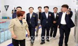 혁신도시 새로운 거점 체육시설, 라온체육센터 문 열어