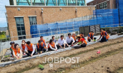 꽃두렁도시농업공동체, 옥상텃밭을 활용한 가을작물 식재