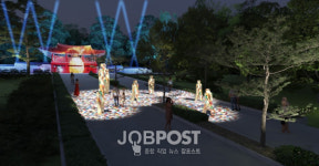 부여군, 2023 부여 문화유산 미디어아트 다시 태어나는 백제의 영원한 부흥