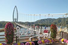 전북의 보물 옥정호 출렁다리․ 붕어섬 80만 관광객 돌파