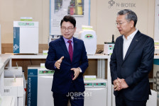 김종호 기보 이사장, 생명과학 장비 제조현장 방문해 소통